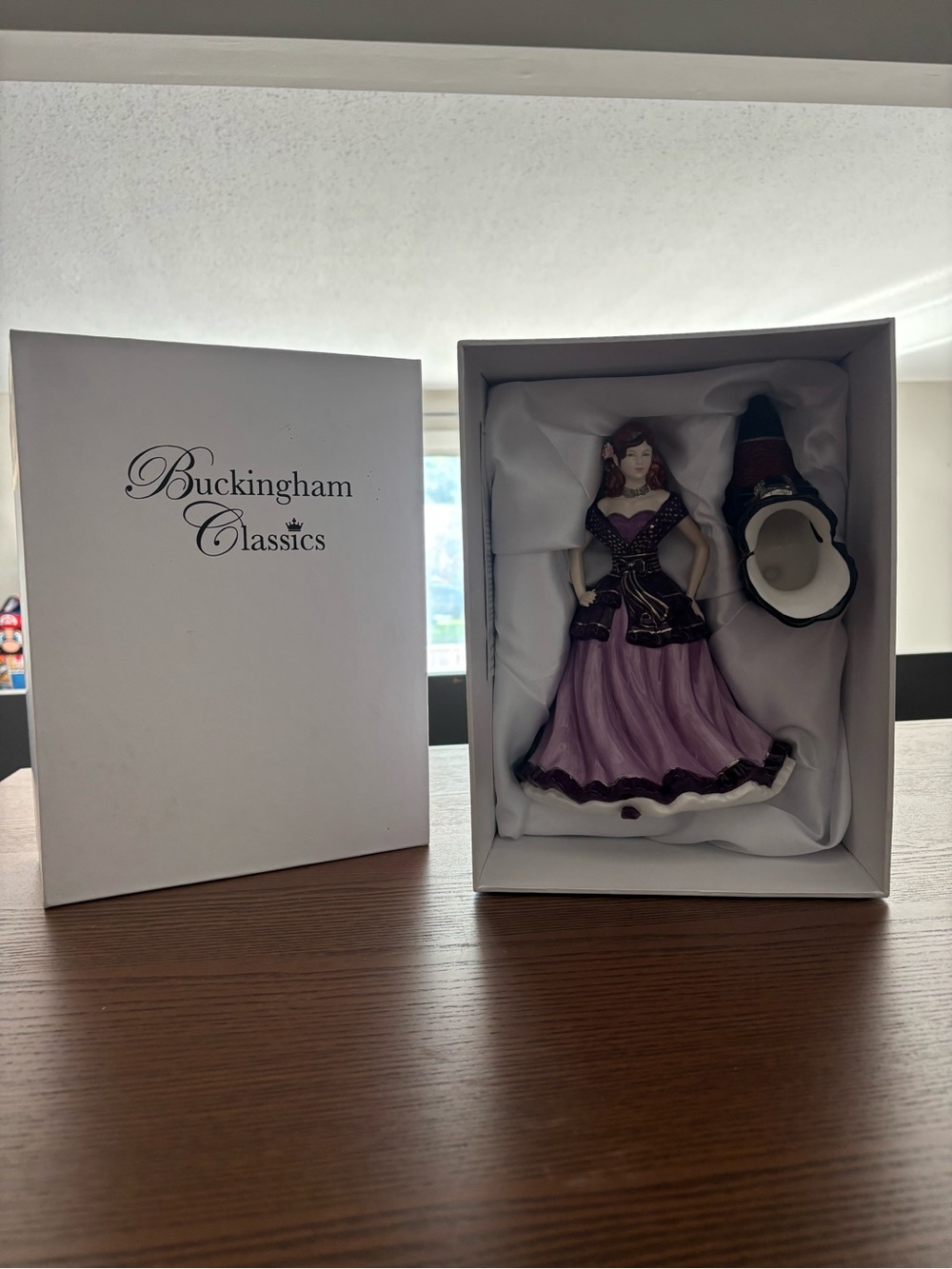 Buckingham classic collectible porcelain figure with boot